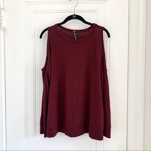 Design Lab Lord Taylor Cold Shoulder Top